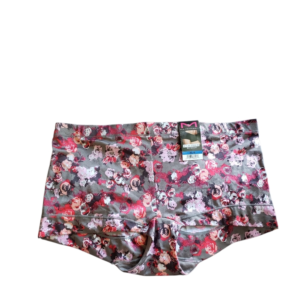 maidenform boyshort panties size XL/8 nwt